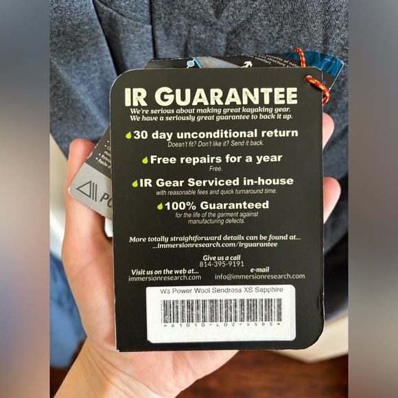 Immersion Research Women’s Power Wool Sundress XS Sapphire - Picture 4 of 4